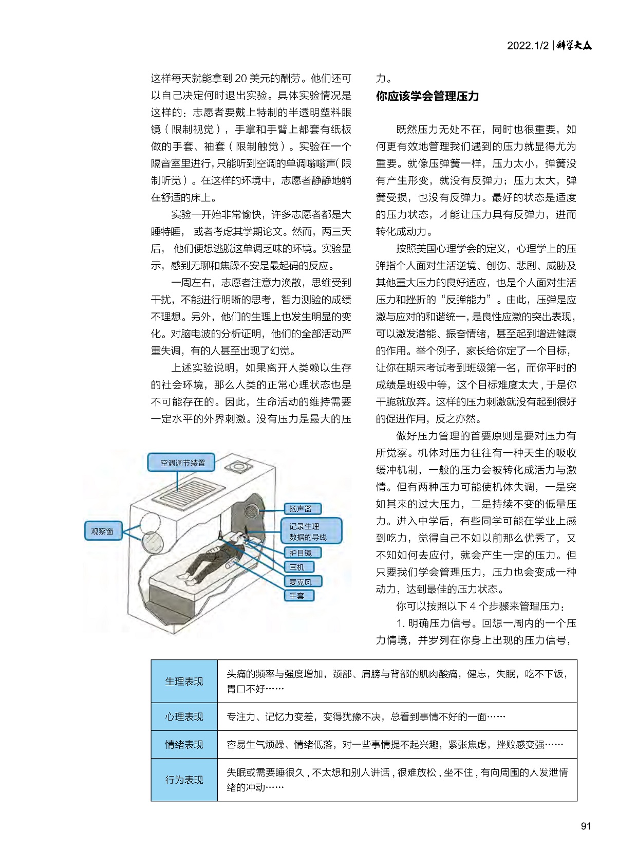 你应该学会管理压力,做好压力管理