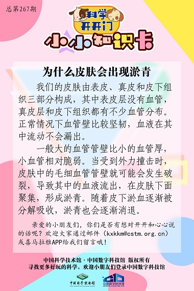 皮肤问题;淤青;为什么皮肤会出现淤青